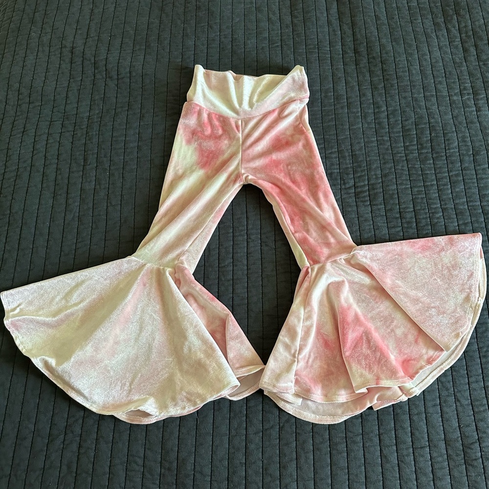 Little Lopers Dusty Pink Bell Bottoms